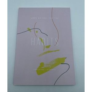 ANTHROPOLOGIE Habits Tracking Journal - Work on You, For You! NEW